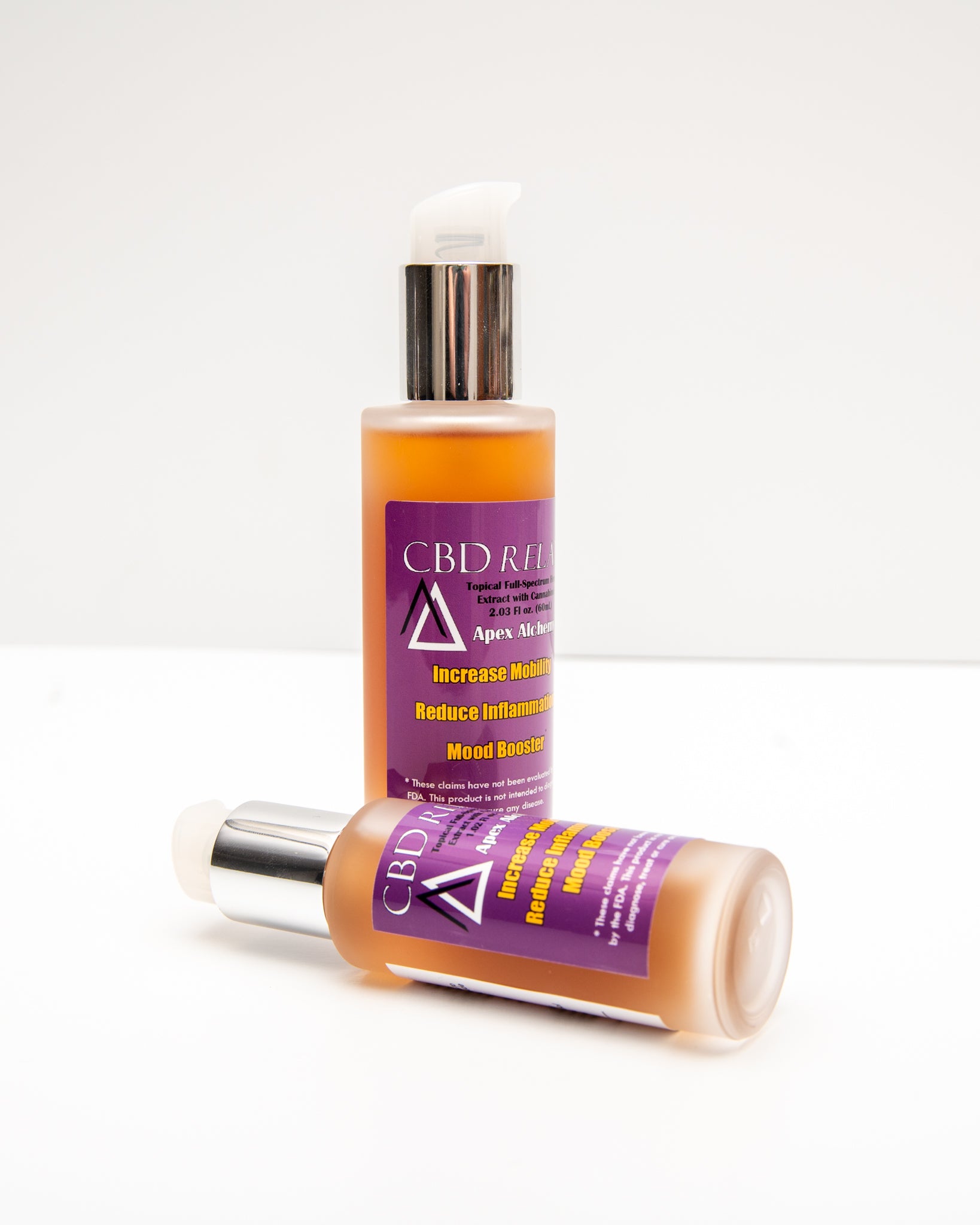 topical CBD and CBN gel product in 30mL and 60mL volumes